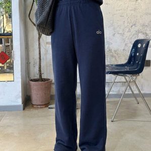 822A-cover-1.jpg High Waist Straight Leg Joggers 822A