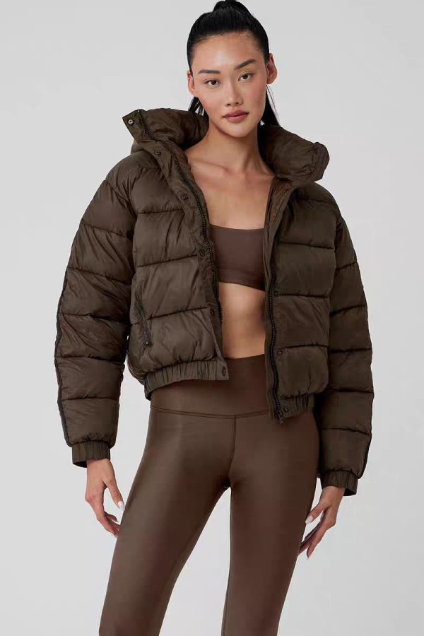Short Hooded Puffer Jacket 910e
