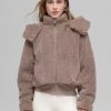 Women's Cozy Fleece Coat | Cropped Fit 928a